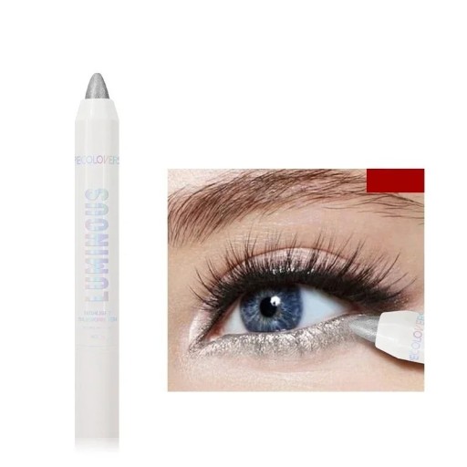 Vandfast eyeliner perlemorsøjenskygge glitter øjen highlighter