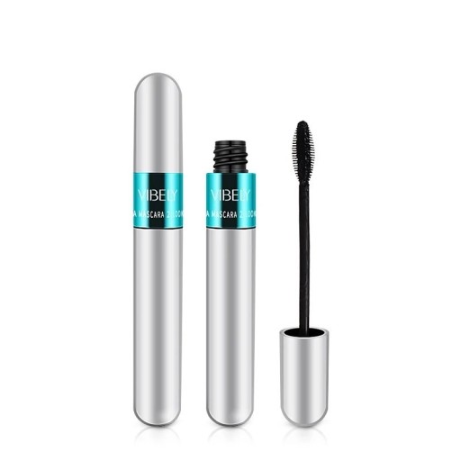 Vandfast mascara med krøllet effekt Volumenmascara til naturligt lange vipper Langtidsholdbar, svedresistent mascara