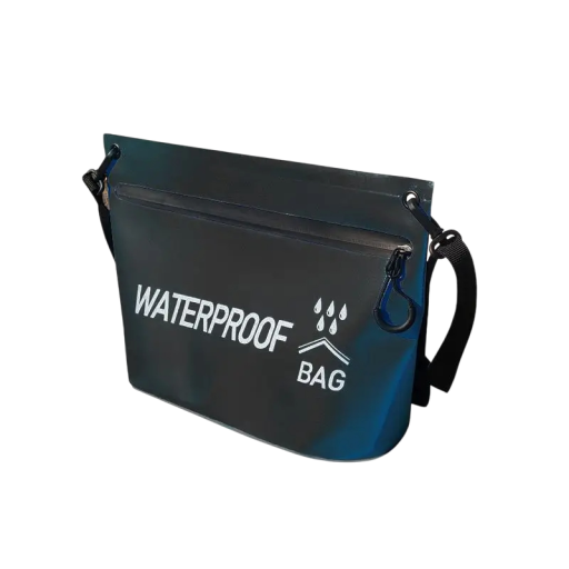 Vandtæt tørpose 5l 26x20x11 cm TPU og PVC Vaskbar rejsetaske IPX4 til rafting, kajak, trekking, svømning, sejlads og vandsport