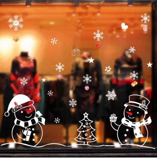 Vánoční dekorace na okno J3469