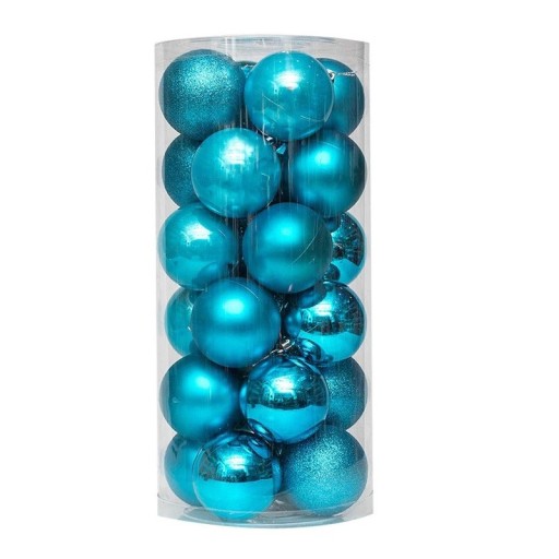 Vánoční koule 24 ks 3 cm