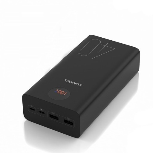 Varavirtalähde 40000 mAh PD QC 3.0