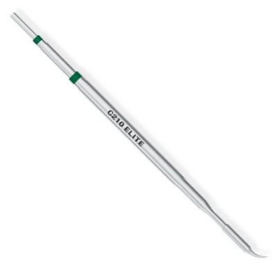 Vârf curbat de schimb C210-ILS pentru stații de lipit tip JBC Instrument de precizie pentru repararea componentelor SMD Lipire fină