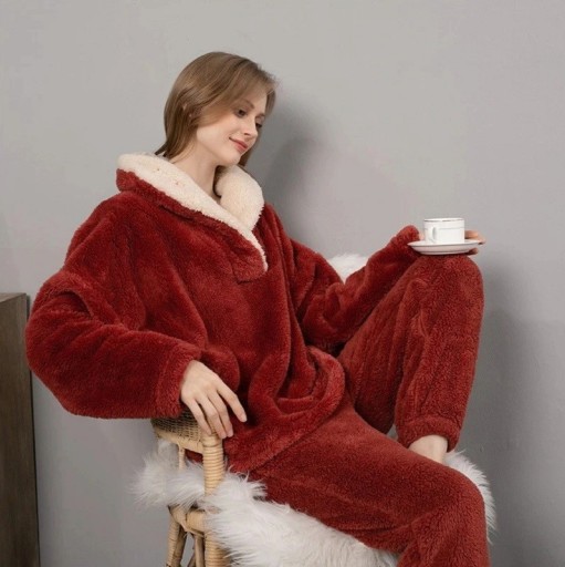 Varm pyjamas til kvinder P3079