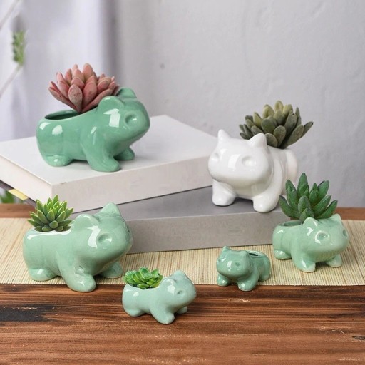 Vaso decorativo de cerâmica C935