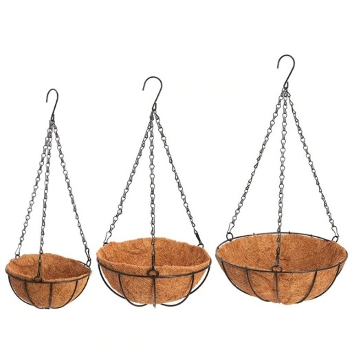 Vaso sospeso in cocco