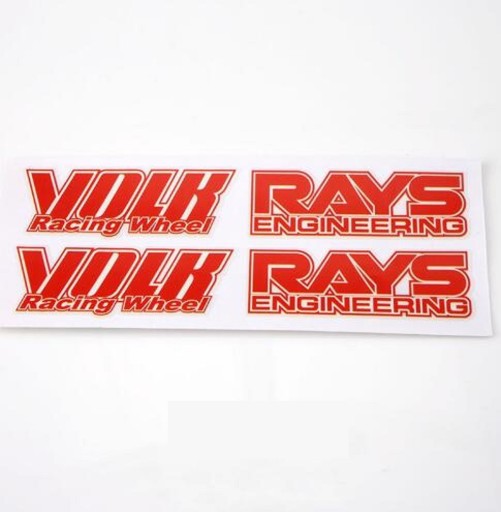 Velgstickers 4 stuks