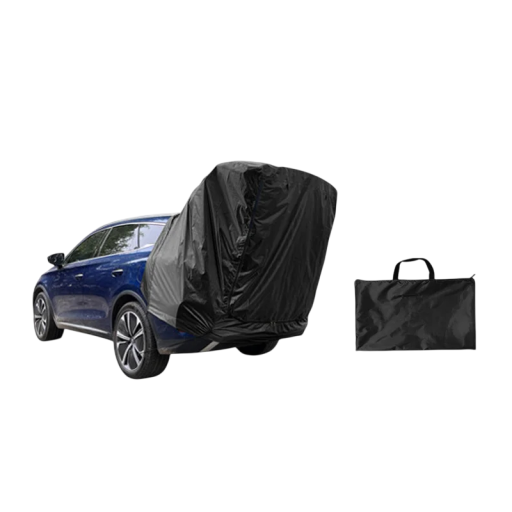 Venkovní stan do auta na zadní dveře kufru oxfordská tkanina pro SUV a hatchback na kempování a výlety s úložnou taškou pro odpočinek