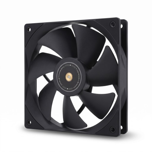 Ventilador TL-G12B 120 x 120 x 25 mm com regulação 4pin PWM e rolamento hidráulico 1500 rpm 62,6 CFM preto para caixa de PC