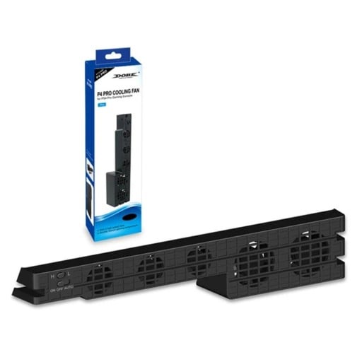 Ventilador turbo de refrigeração para Sony PS4 Pro 5 ventiladores Refrigeração potente 38 °C Instalação fácil Suporte de arrefecimento Acessórios
