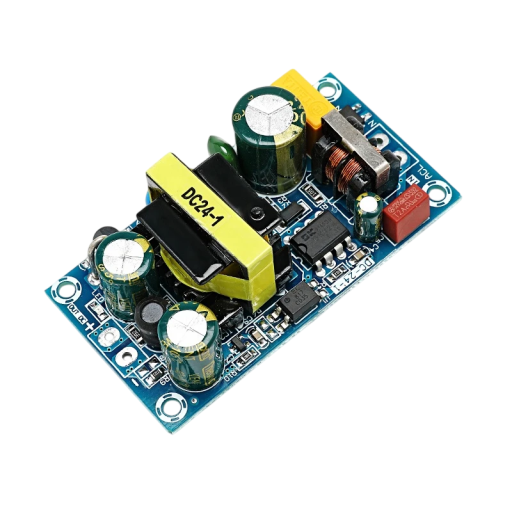 Verlagende transformator AC110-220V naar 24V 1A Compacte voedingsadapter 3,7x7x2,3 cm Stabiele energiebron voor elektronica