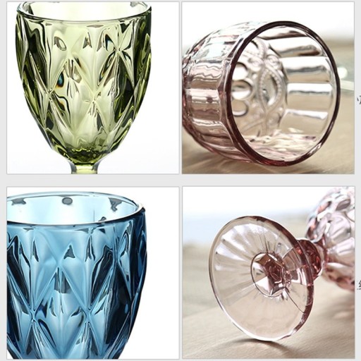 Verre décoratif à vin