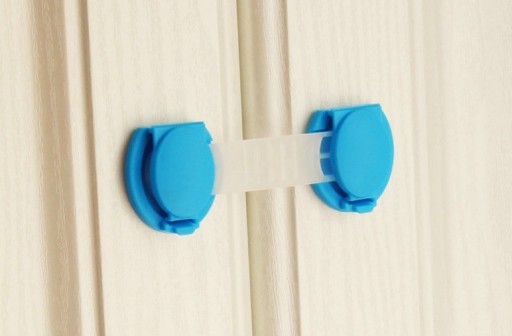 Verrou de sécurité pour enfants pour armoire - 10 pièces