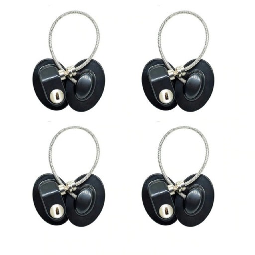 Verrou de sécurité pour fenêtres 4 pcs