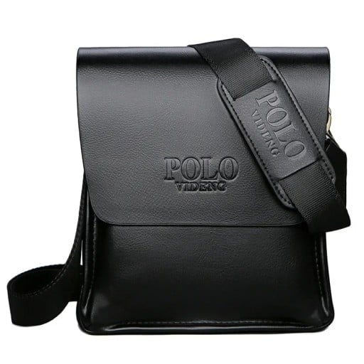 Vertikale Umhängetasche aus Leder für Herren 24×21×7 cm Lässige Business-Polo-Umhängetasche Dokumententasche Paul Elegante trendige Tasche