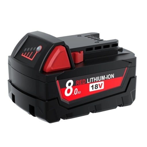 Vervangende batterij voor Milwaukee M18 18V 8000mAh Li-ion oplaadbare vervangende batterij hoge capaciteit accu voor elektrisch gereedschap Milwaukee