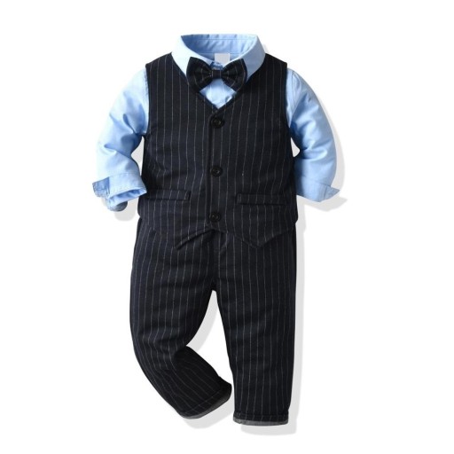 Vesta, cămașă și pantaloni pentru băieți B1367