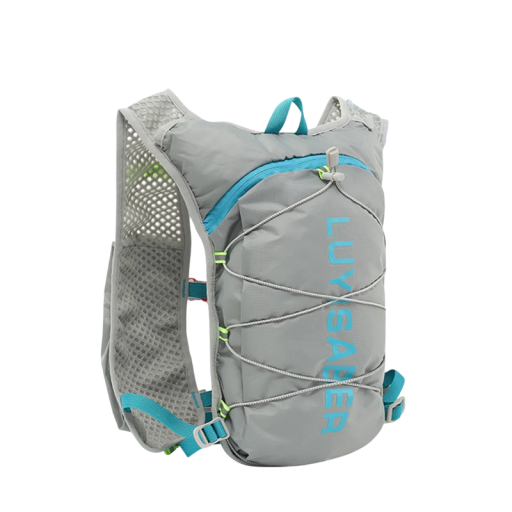 Vestă de rucsac ultraușoară pentru alergare, unisex, pentru maraton, ciclism, drumeții, cu elemente reflectorizante, geantă de hidratare pentru sporturi în aer liber