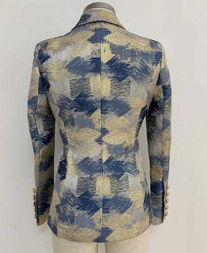 Veste à carreaux pour femmes B975