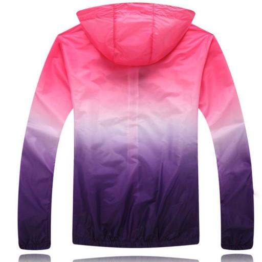 Veste arc-en-ciel pour femmes printemps/automne J2327