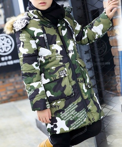 Veste camouflage pour garçon