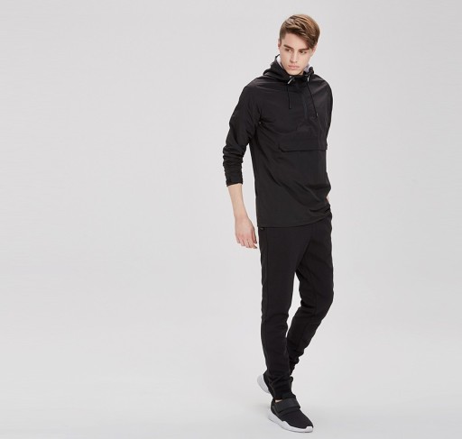 Veste coupe-vent pour homme - Noire
