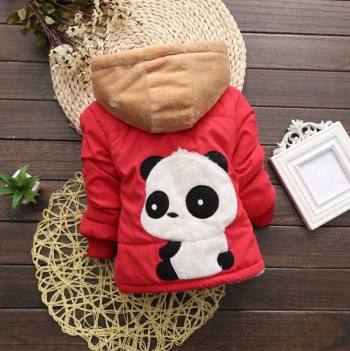 Veste d'hiver pour enfant avec panda J1869