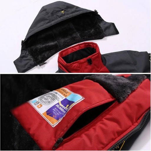 Veste d'hiver pour homme avec capuche