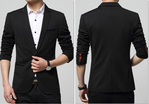 Veste de luxe pour homme - Noire