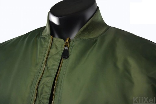 Veste de pilote pour homme avec poche sur la manche J1433