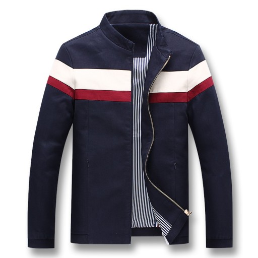 Veste de printemps pour homme avec rayures J2056