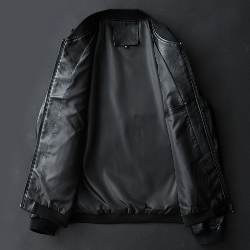 Veste en cuir pour homme F1090