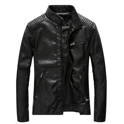 Veste en cuir pour homme F1091