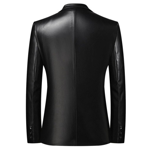 Veste en cuir pour homme F1232