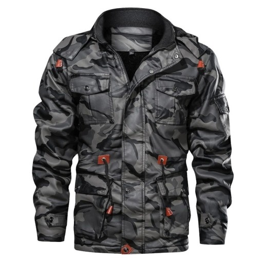 Veste en cuir pour homme F1296