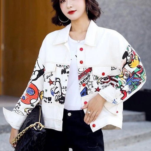 Veste en jean pour femme P2488