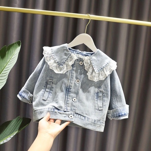 Veste en jean pour fille L1902