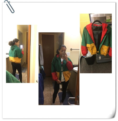 Veste en velours côtelé pour femmes J783