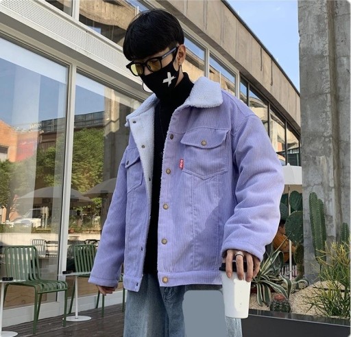 Veste en velours côtelé pour homme A2012