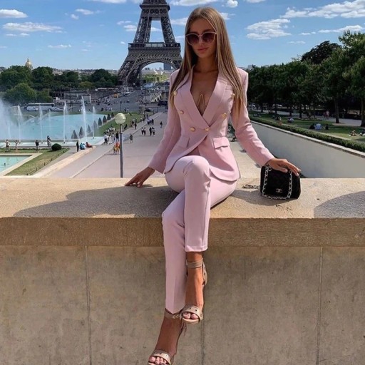 Veste et pantalon pour femmes B1113