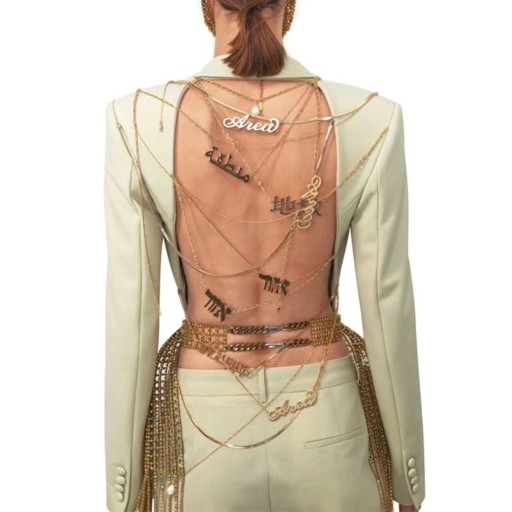 Veste femme avec le dos dénudé P2445