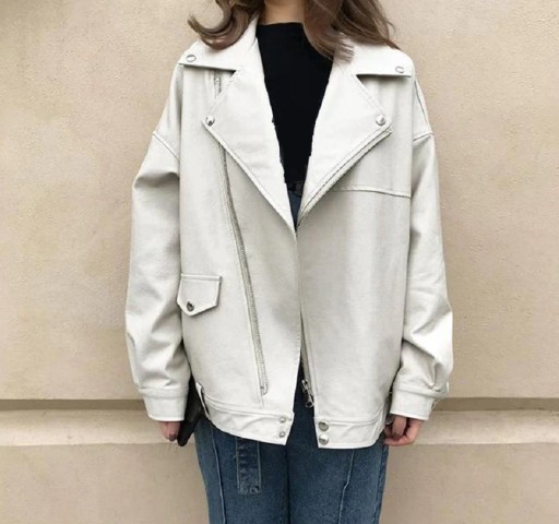 Veste femme en simili cuir A1838