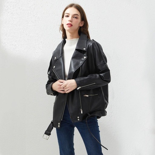 Veste femme en simili cuir P1331
