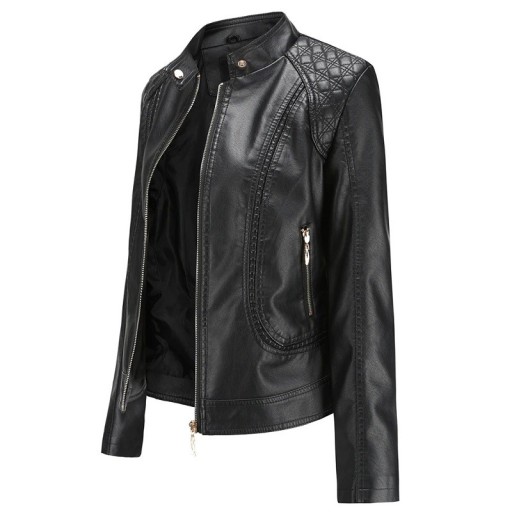 Veste femme en simili cuir P1393