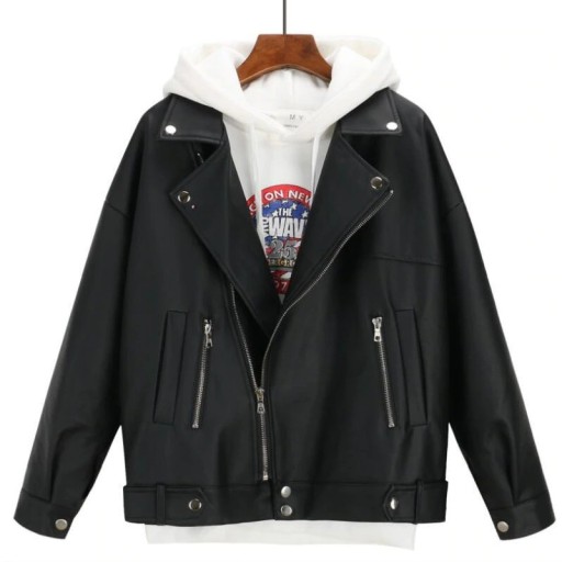 Veste femme en simili cuir