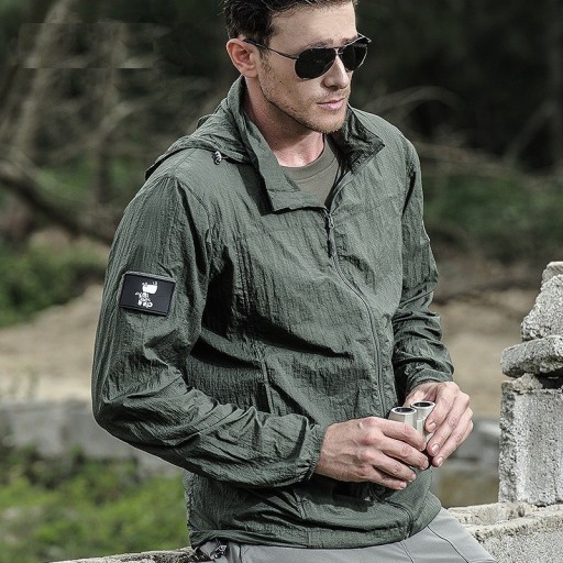 Veste imperméable pour homme