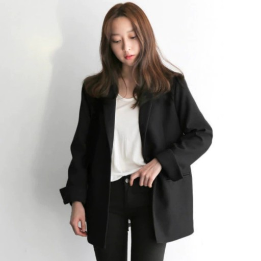 Veste noire pour femme B1054