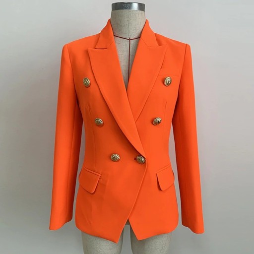 Veste orange pour femmes