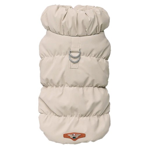 Veste pour chien douce et isolée Veste d'hiver pour chiens Vêtement rembourré chaud pour chiens Vêtement en coton résistant au vent