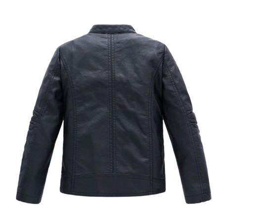 Veste pour garçon en cuir synthétique